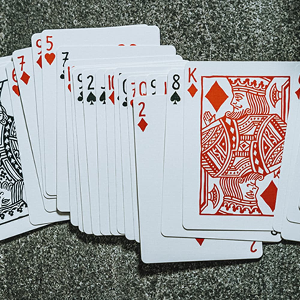 Crown Playing Cards (Red)
