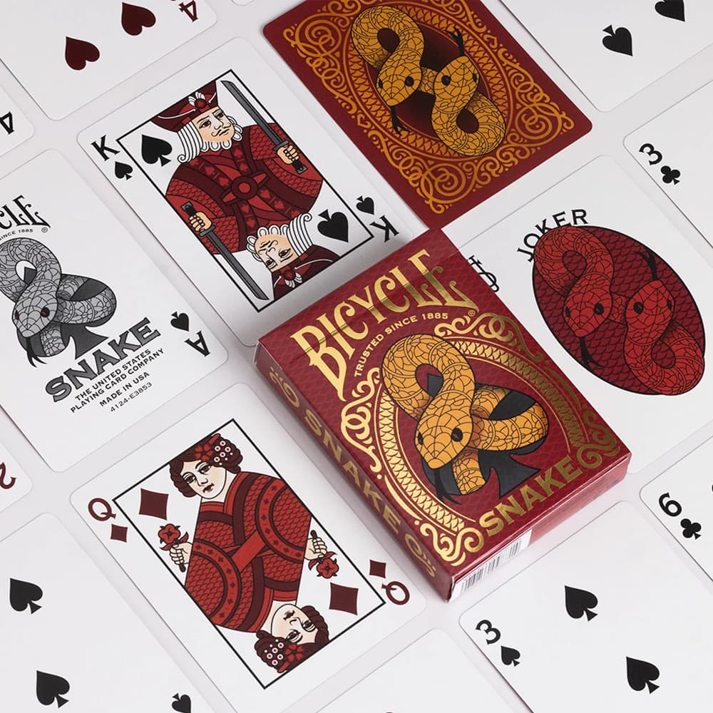 Snake Playing Cards