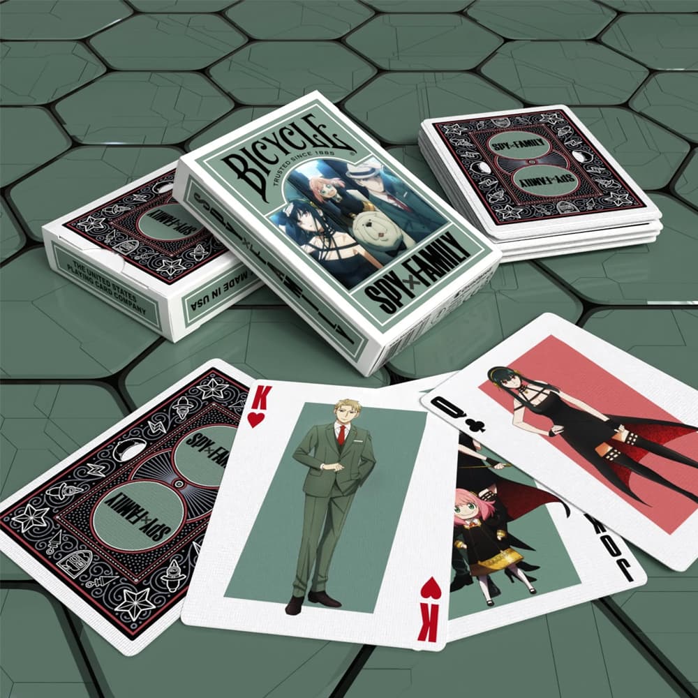 Bicycle Spy x Family Playing Cards | Anime Poker Deck
