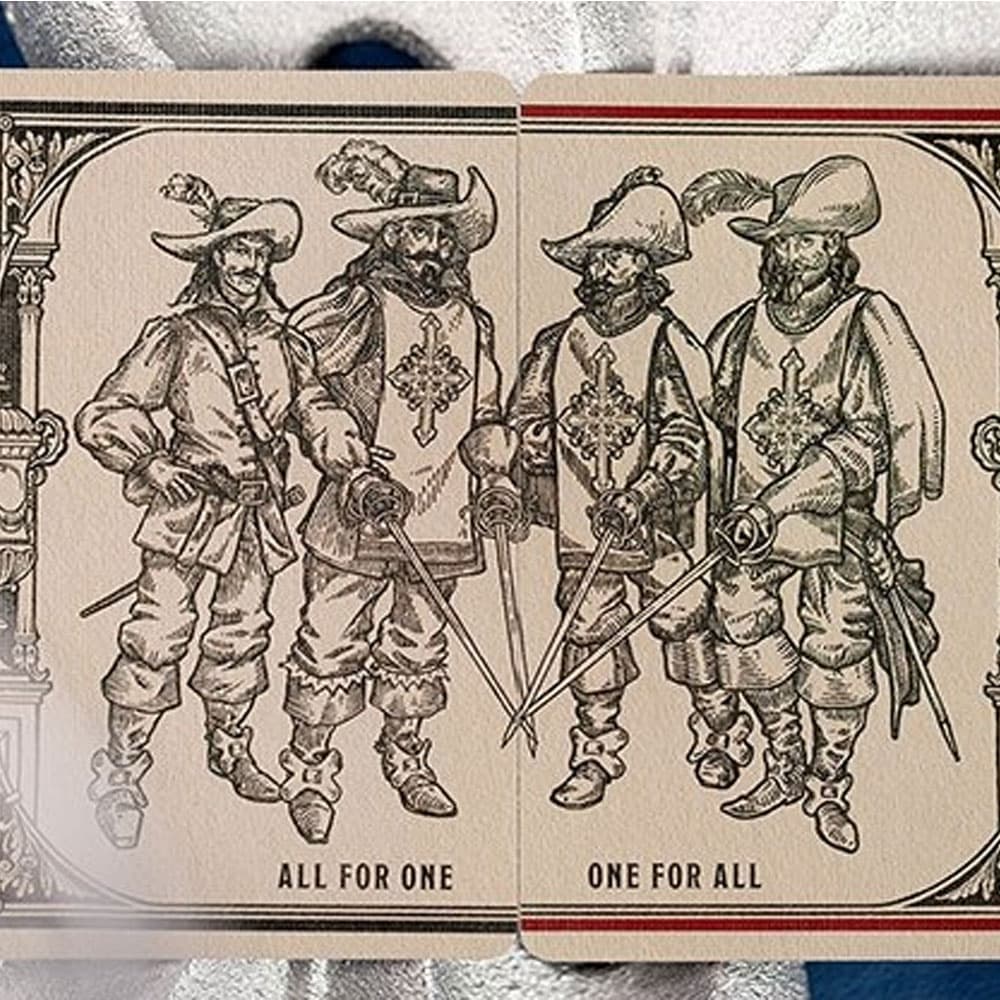 3 Musketeers Playing Cards