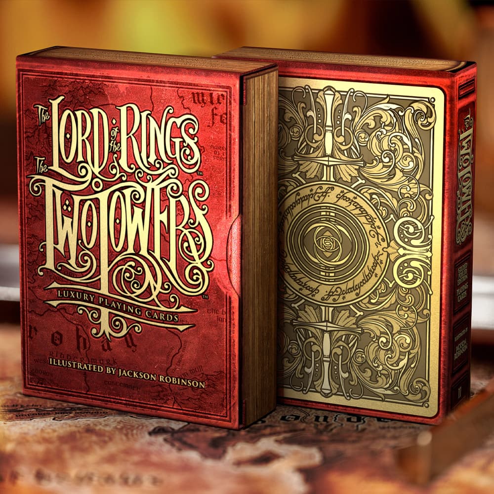 The Lord of the Rings - The Two Towers Playing Cards (Foil Edition)