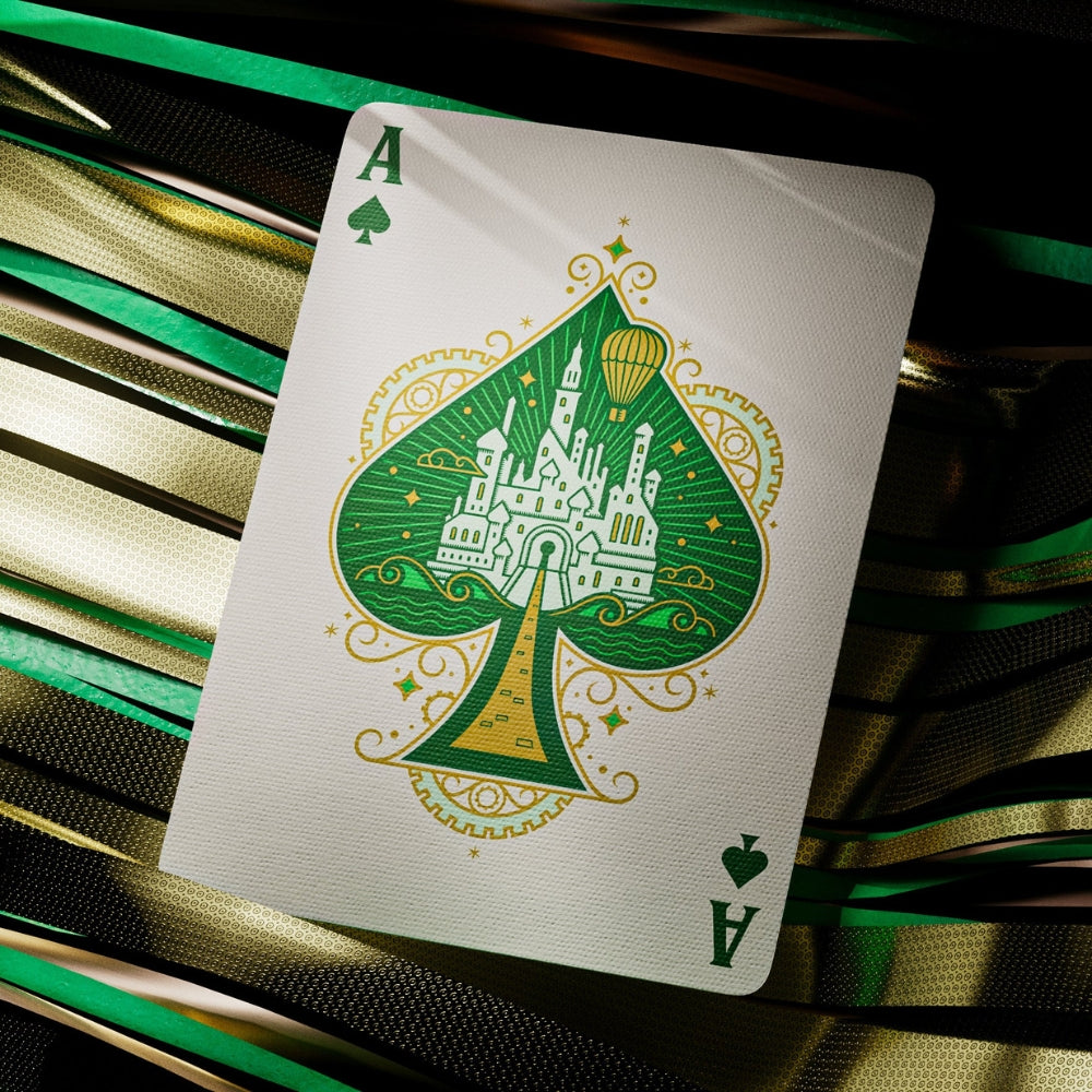 Ace of spades taken from a deck of wicked playing cards