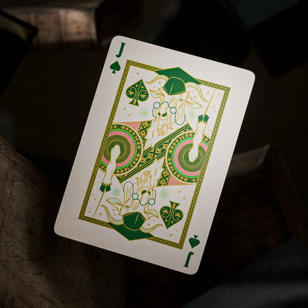 Jack of spades card taken from a set of wicked playing cards